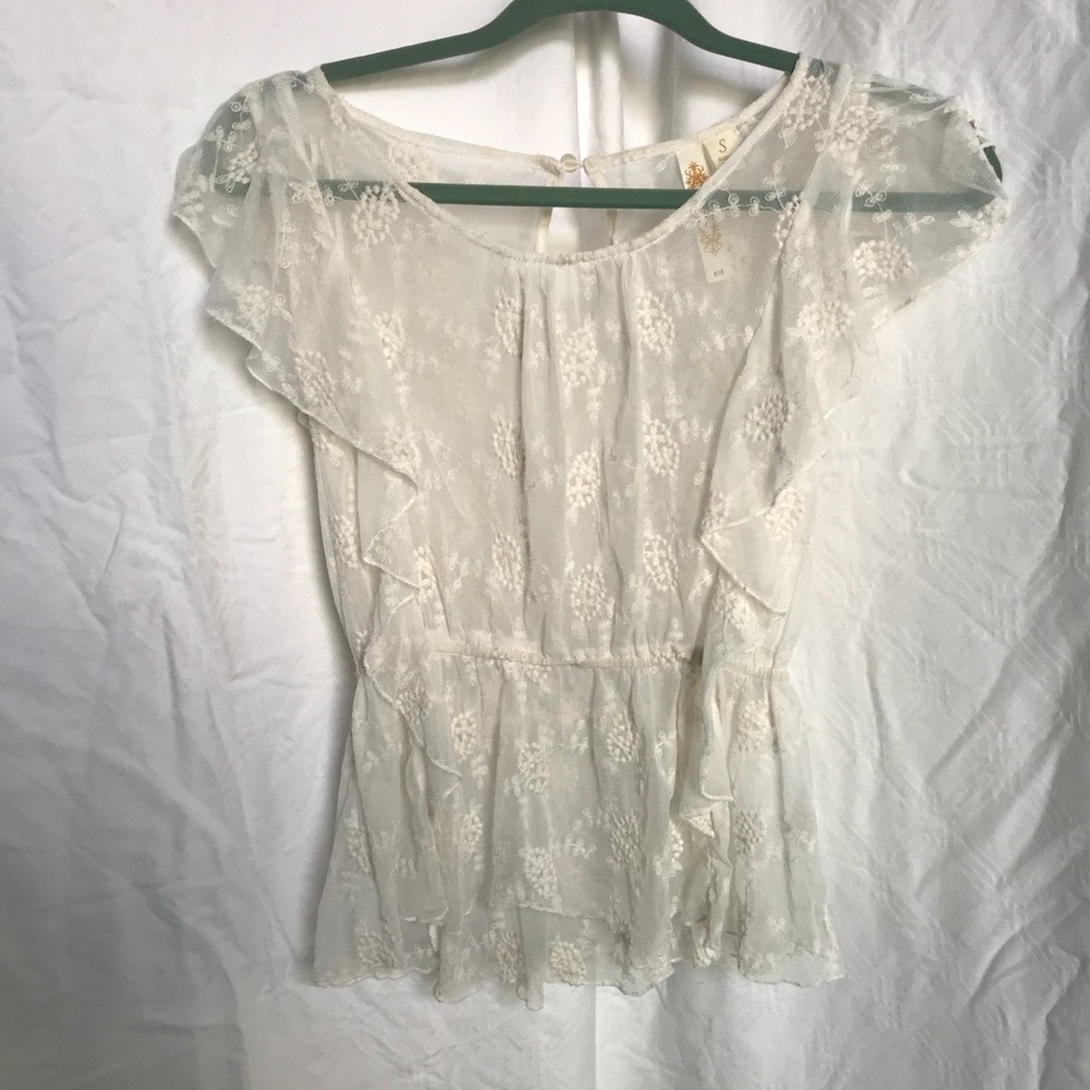 White Lace Top